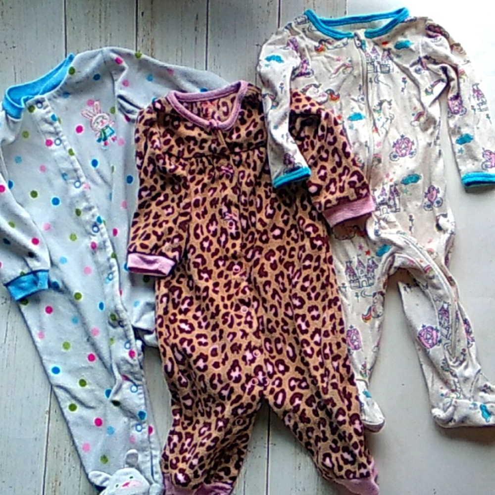 Baby sleeper lot of 3 bundle